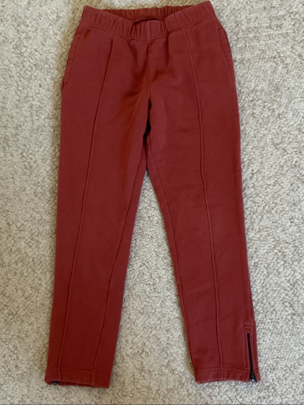 Tea Collection Jogger Pants with Ankle Zips